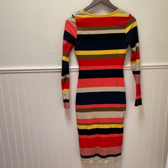 Plenty Tracy Reese Anthropologie Striped Midi - Picture 3 of 4